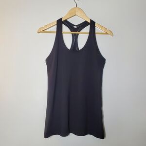 Lululemon Black Racer Back athletic fit Tank top